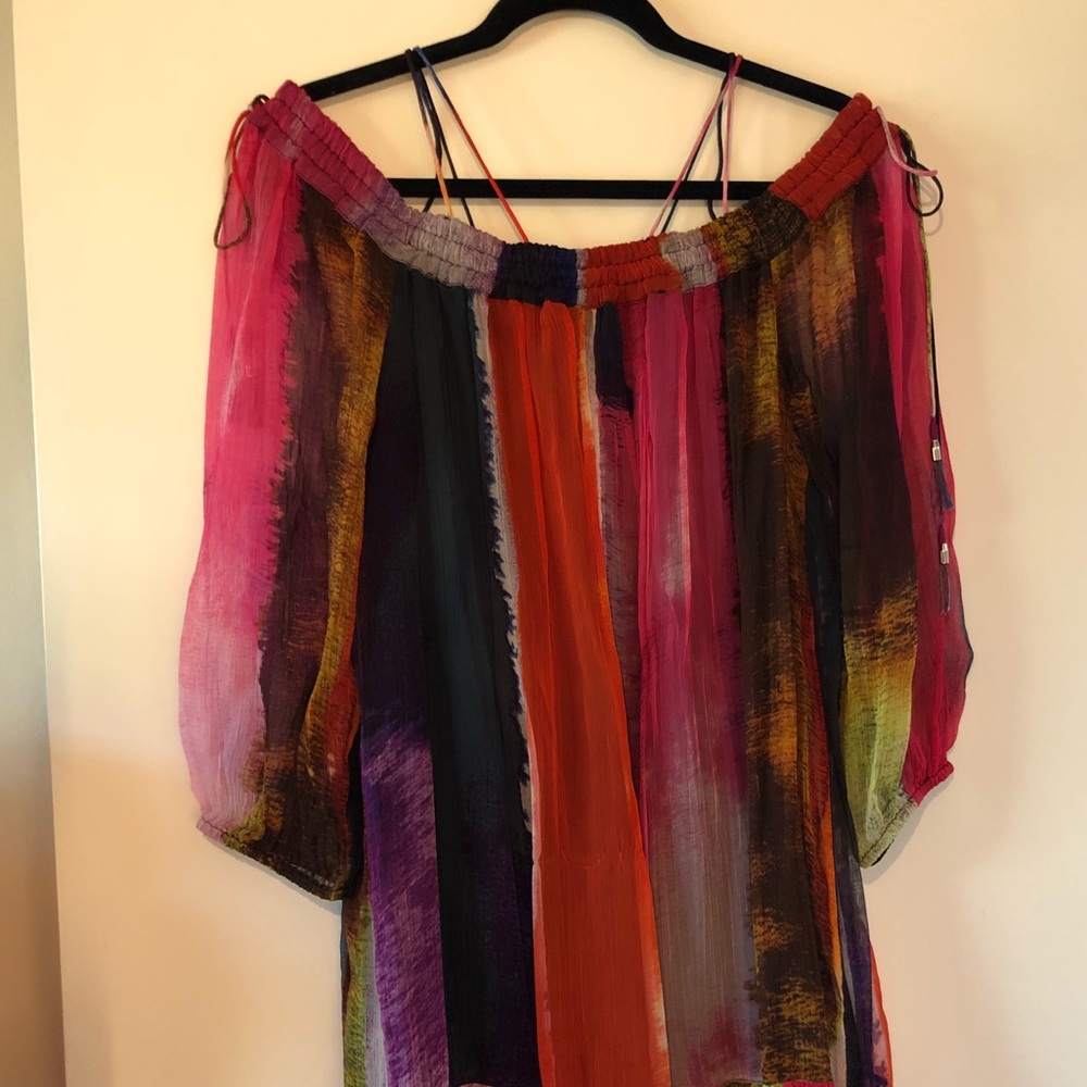 Anthropologie Floreat Zora Off-The-Shoulder-Dress